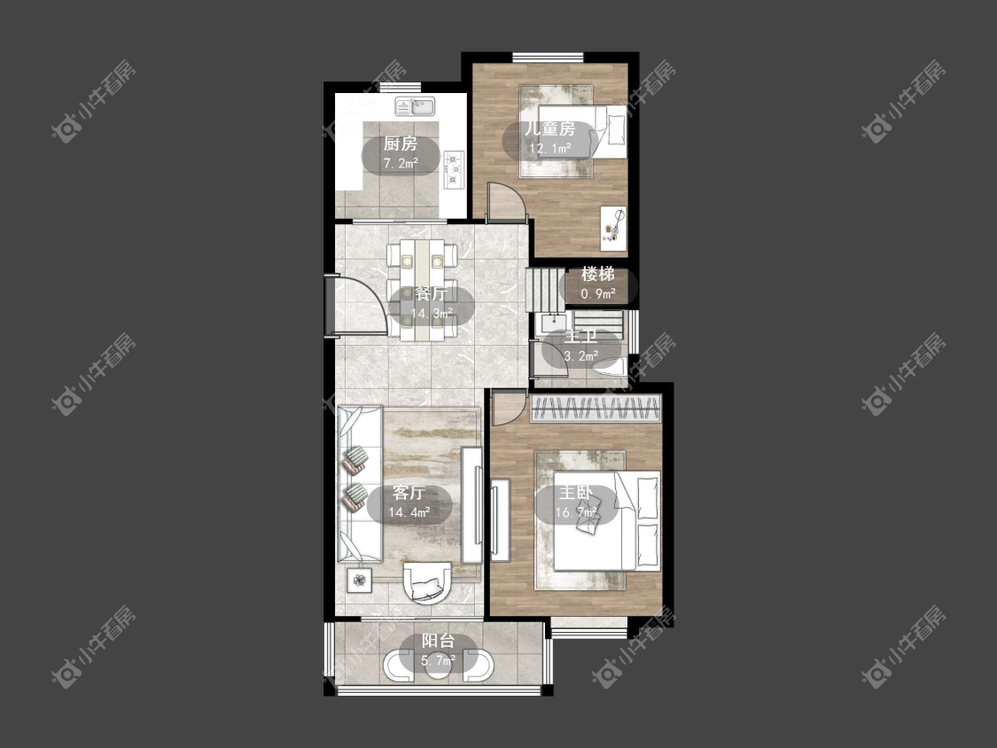 镇江滨河凤凰城在售二手房源户型图_小牛看房