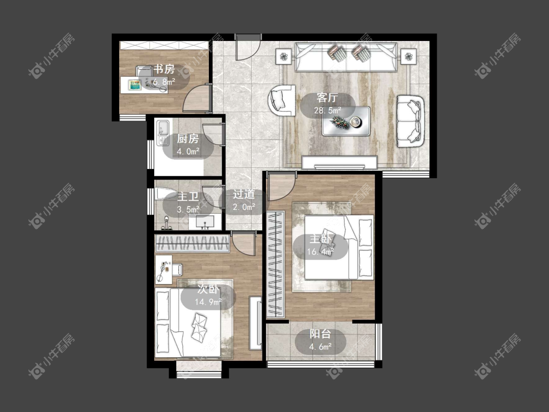 镇江南门花园在售二手房源_小牛看房