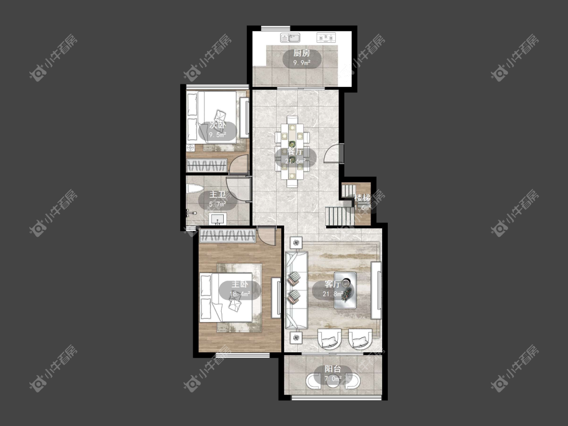 镇江御珑湾(丹阳)在售二手房源户型图_小牛看房