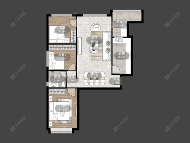 镇江恒大名都二三期在售二手房_小牛看房