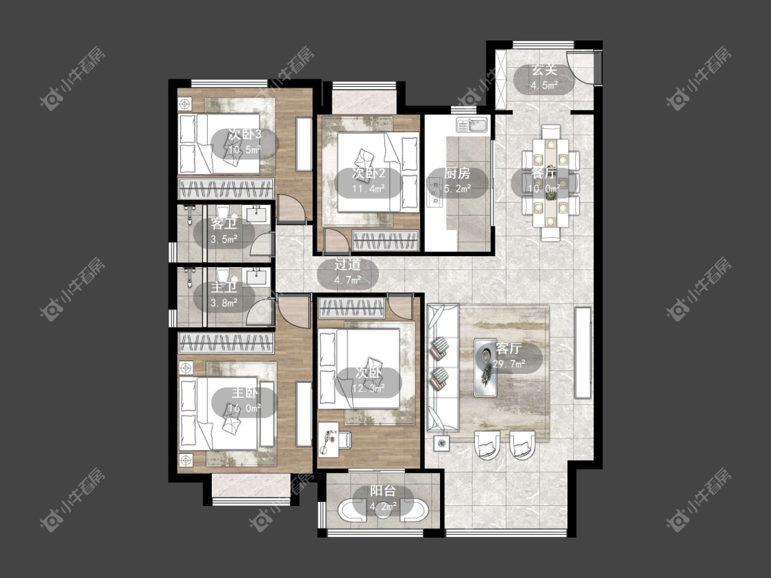 镇江凤熹台在售二手房源户型图_小牛看房