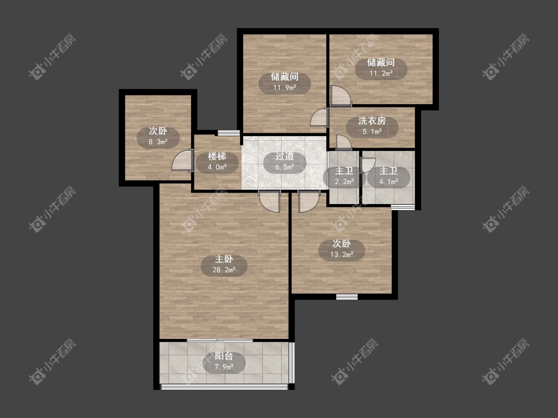 镇江新世纪花园（丹阳）在售二手房源户型图_小牛看房