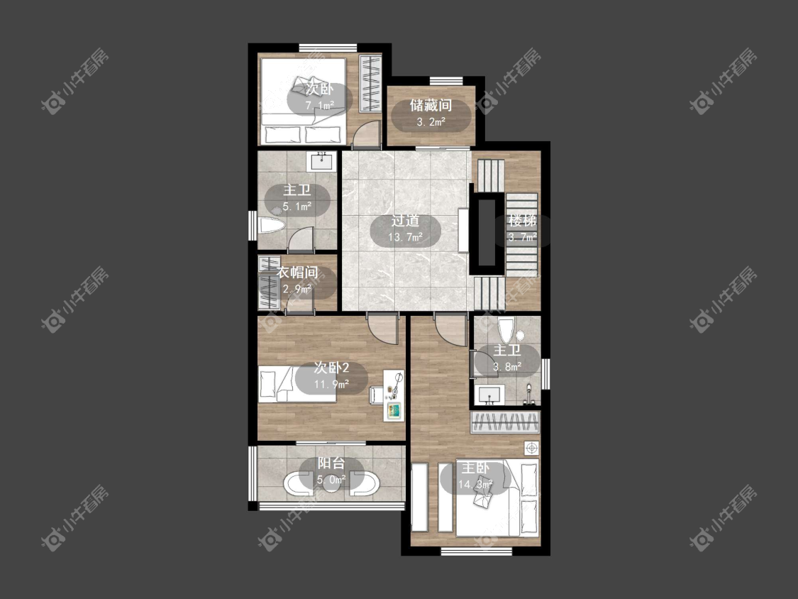 镇江吾悦华府（丹阳）在售二手房源户型图_小牛看房