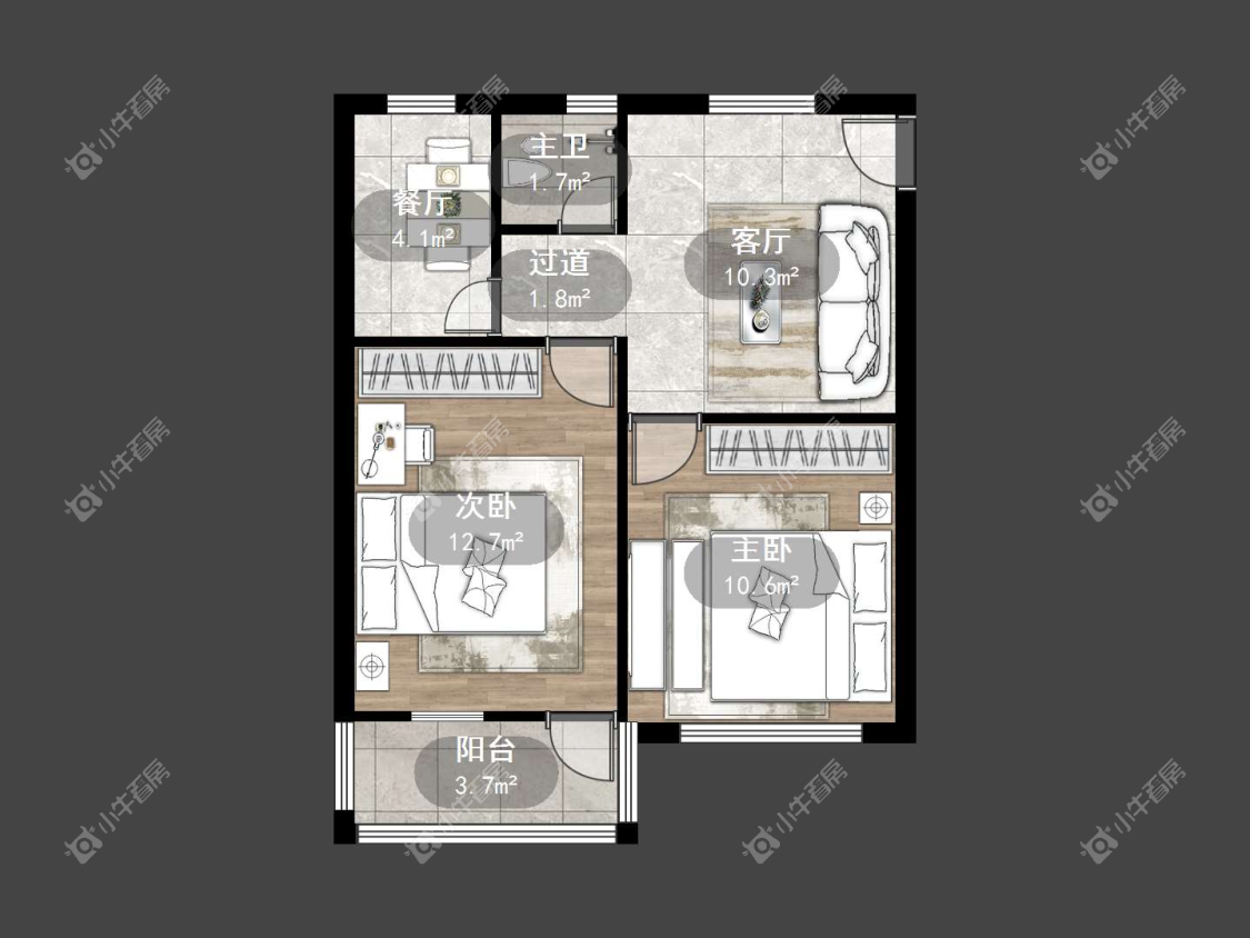 镇江凤美新村在售二手房源户型图_小牛看房