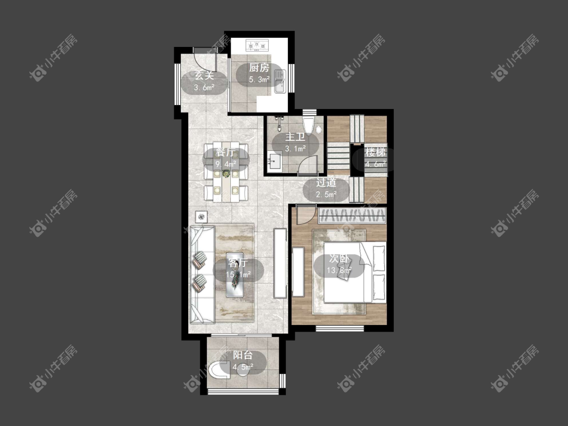 镇江御珑湾(丹阳)在售二手房源户型图_小牛看房