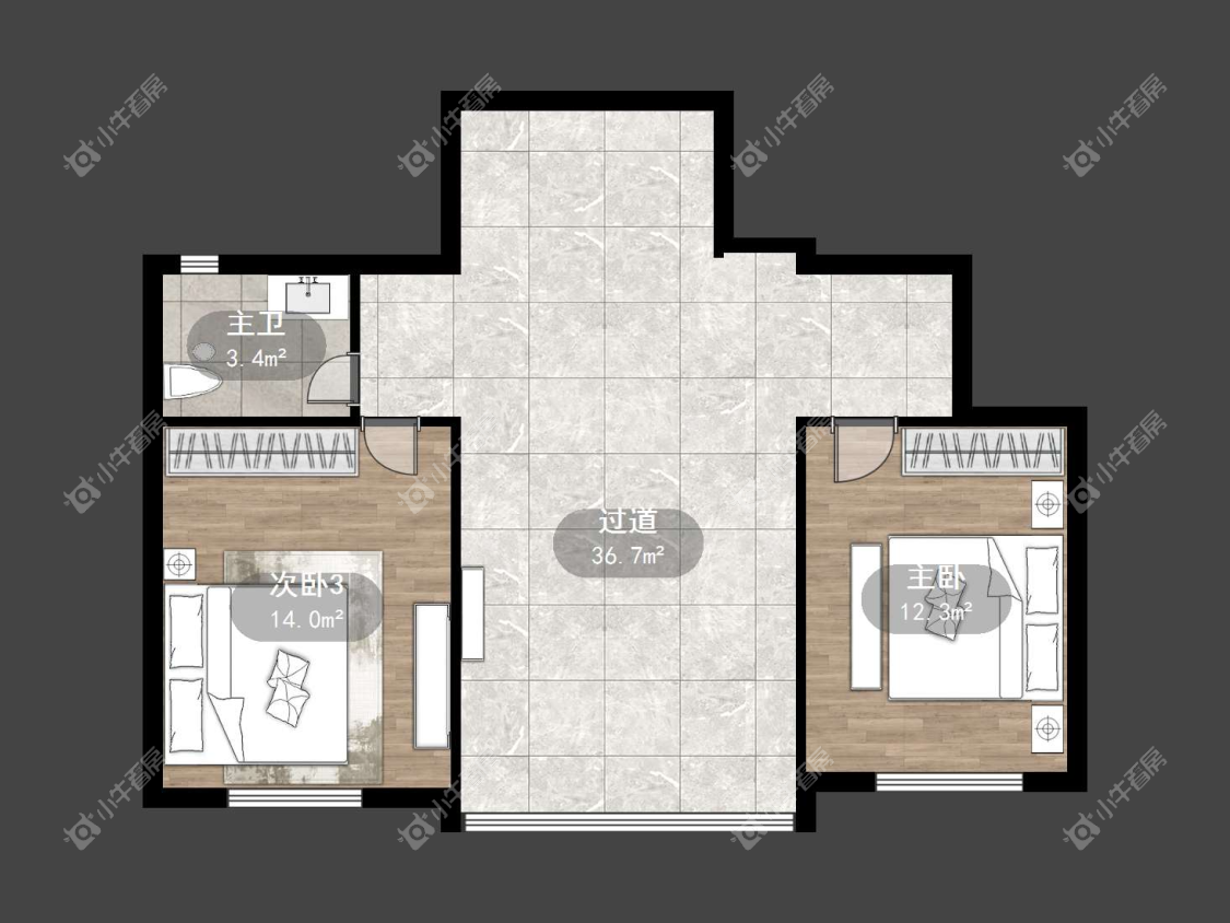 镇江新家园在售二手房源户型图_小牛看房