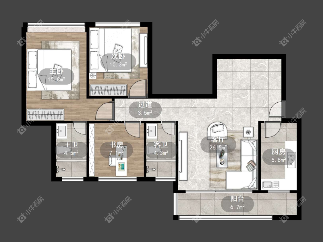 镇江恒大名都一期在售二手房源_小牛看房