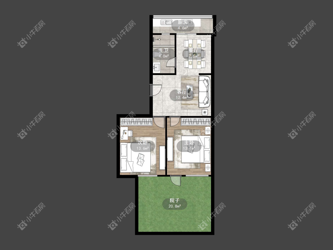 镇江龙凤新村在售二手房源户型图_小牛看房