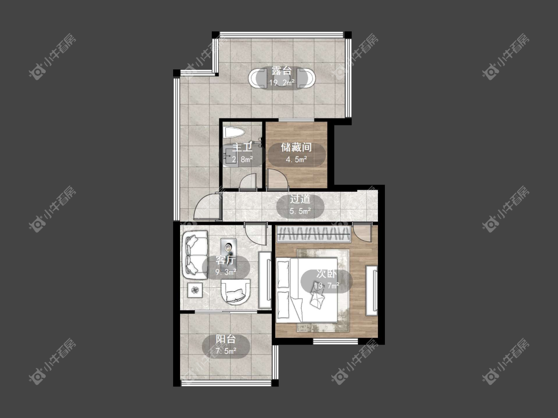镇江新新家园在售二手房源户型图_小牛看房