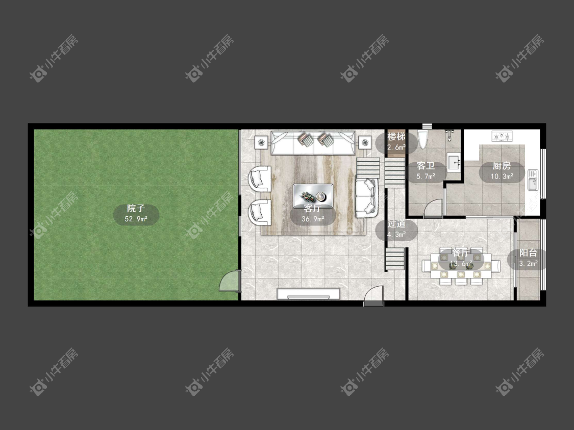 镇江天波城在售二手房源户型图_小牛看房