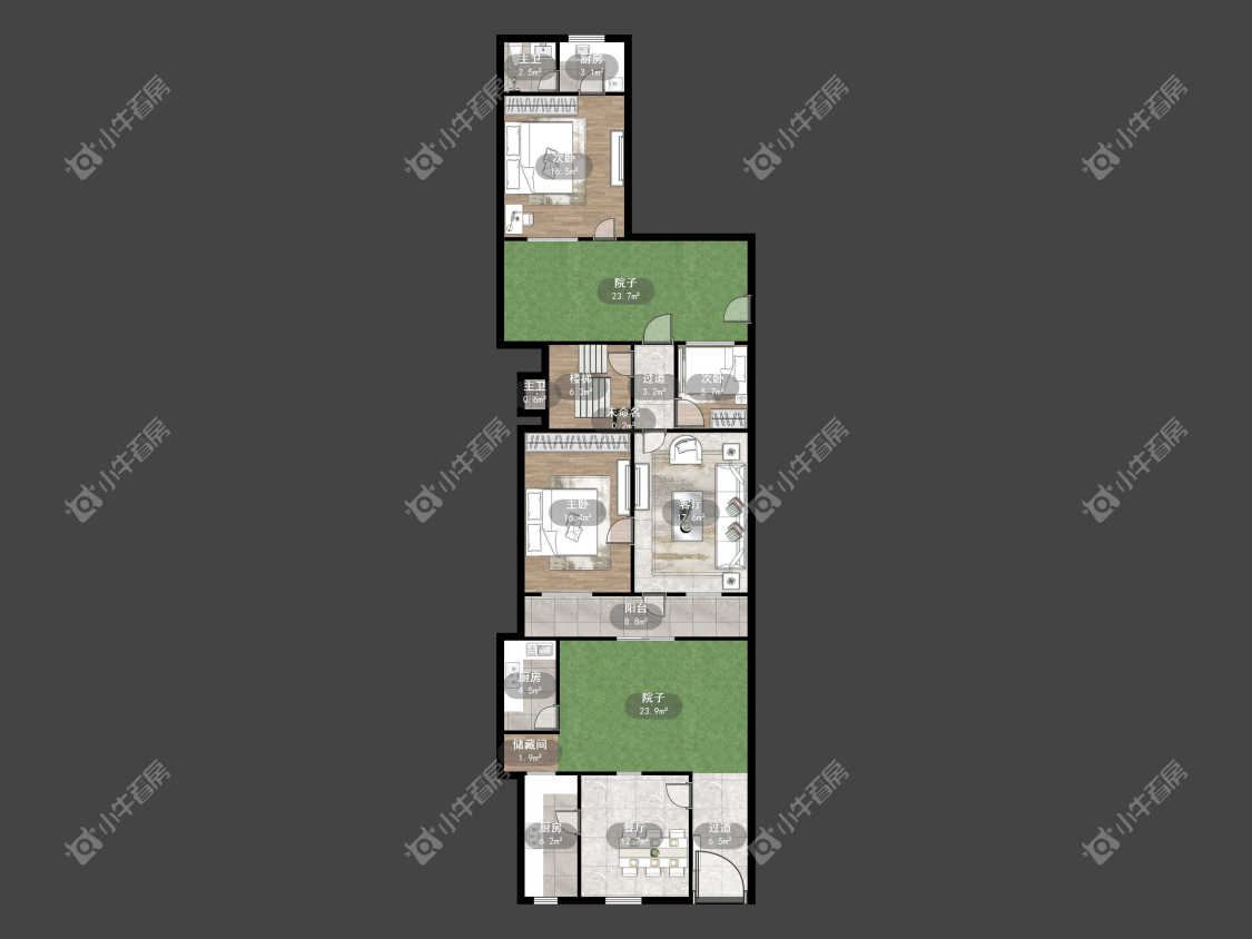 镇江练湖农场在售二手房源户型图_小牛看房