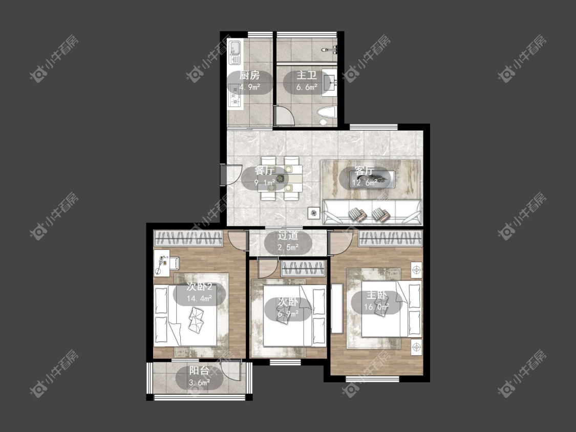 镇江丹桂园南区在售二手房源_小牛看房